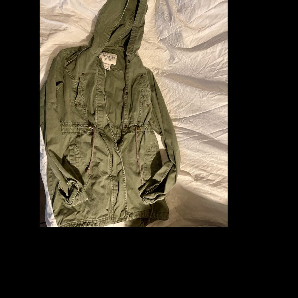Macy’s army green jacket
